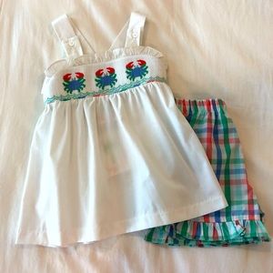 Shrimp & Grits Kids | Girls Matching Set